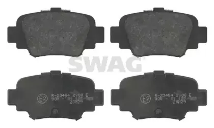 82 91 6269 SWAG Комплект тормозных колодок, дисковый тормоз